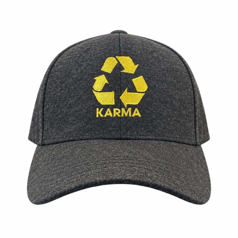 Karma Recycler Hat Funny Motivational Baseball Cap